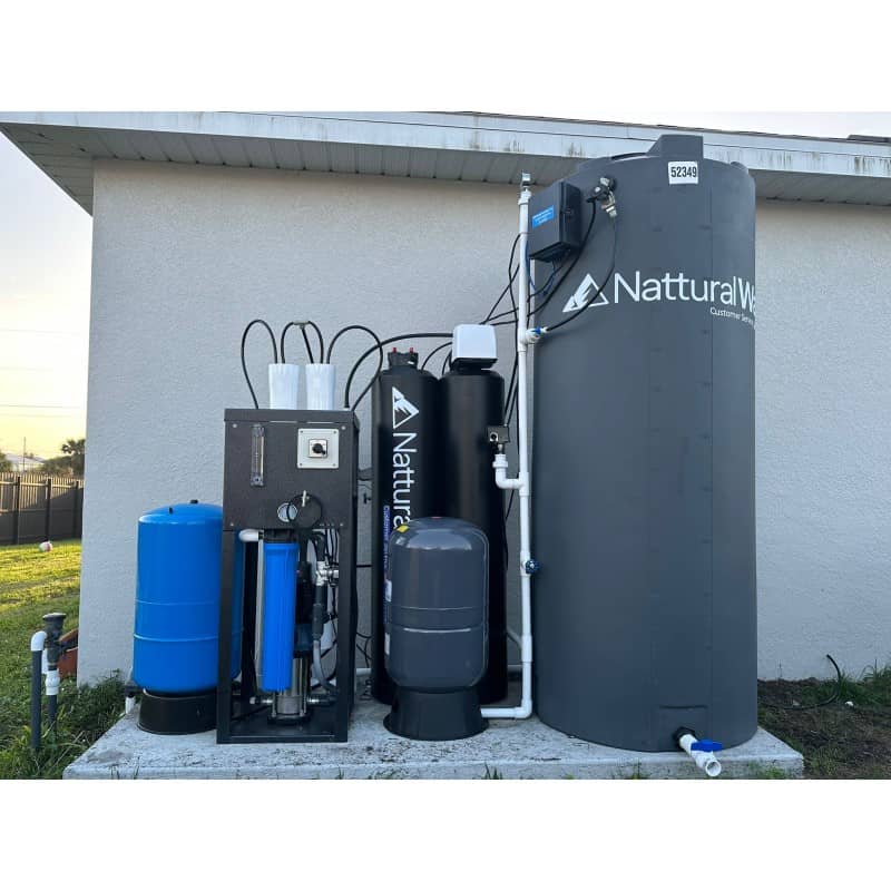 Sistema tratamiento de agua por ósmosis inversa para toda la casa